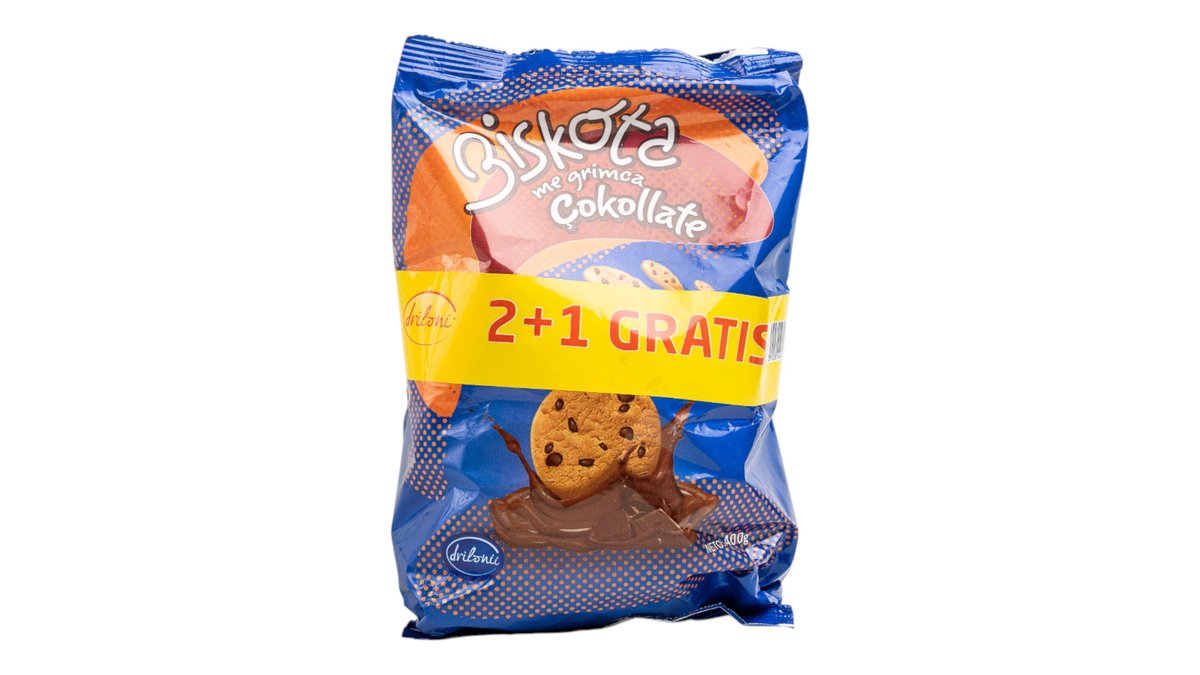 Biskota Me Grimca Qokolate 2+1 Grattis