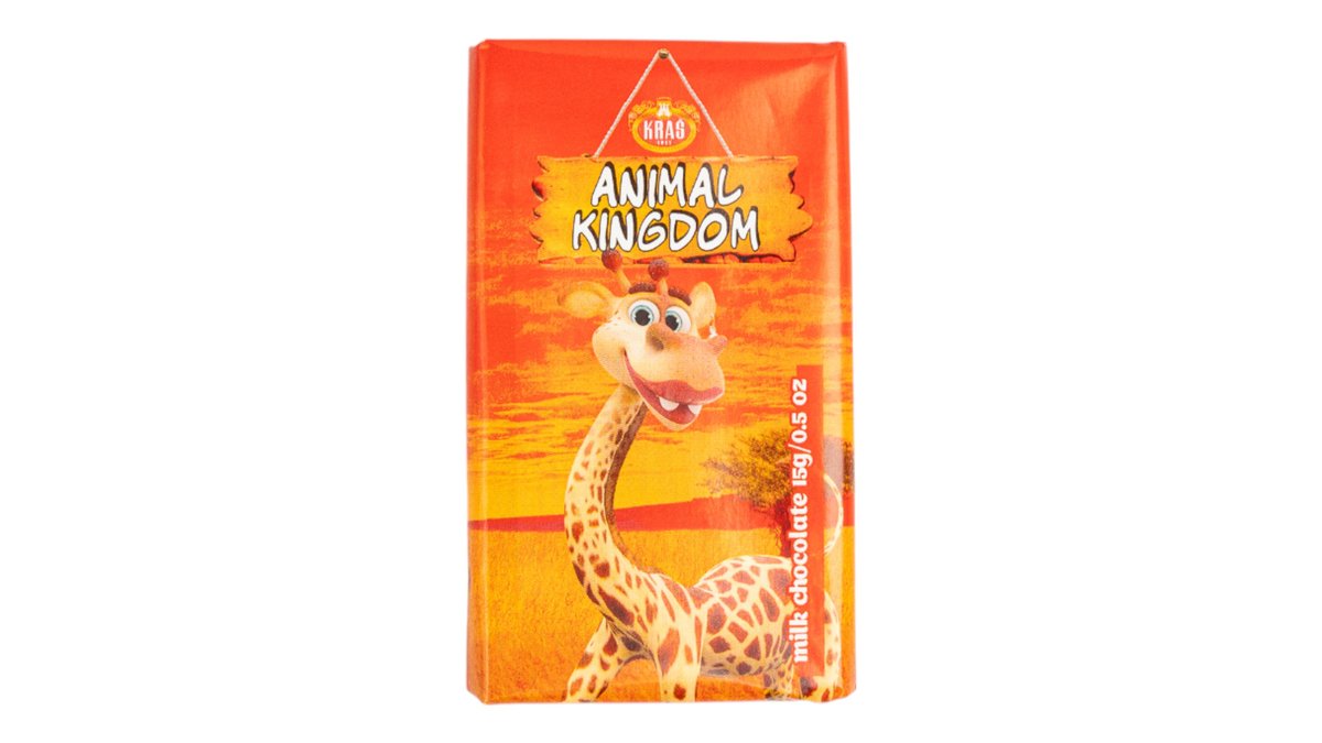 Qokollada Kras Animal Kingdon Zhivotinjsko 15Gr