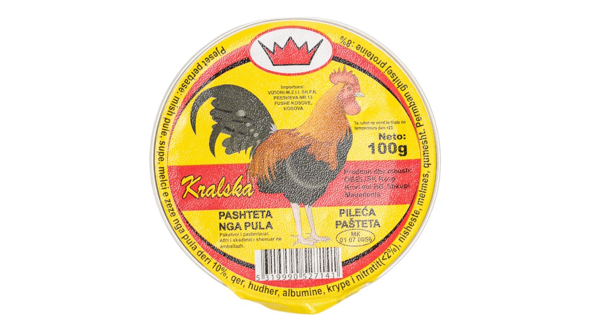 Pashteta Pule Kralska 100Gr