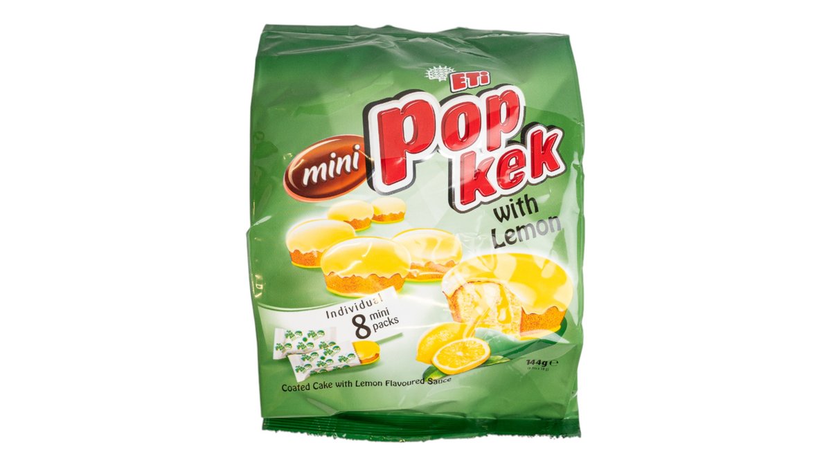 Pop Kek Mini Lemon 144Gr