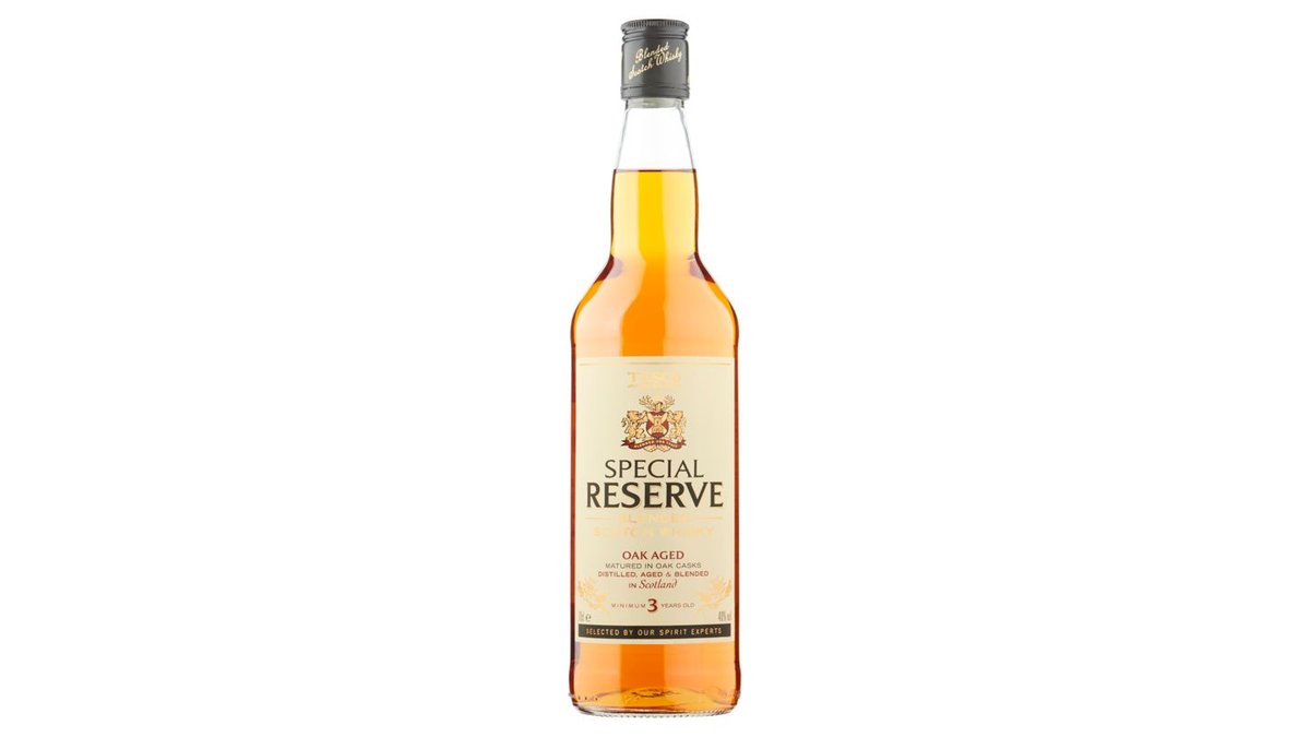 Tesco Special Reserve Oak Aged Blended Scotch Whisky 70cl