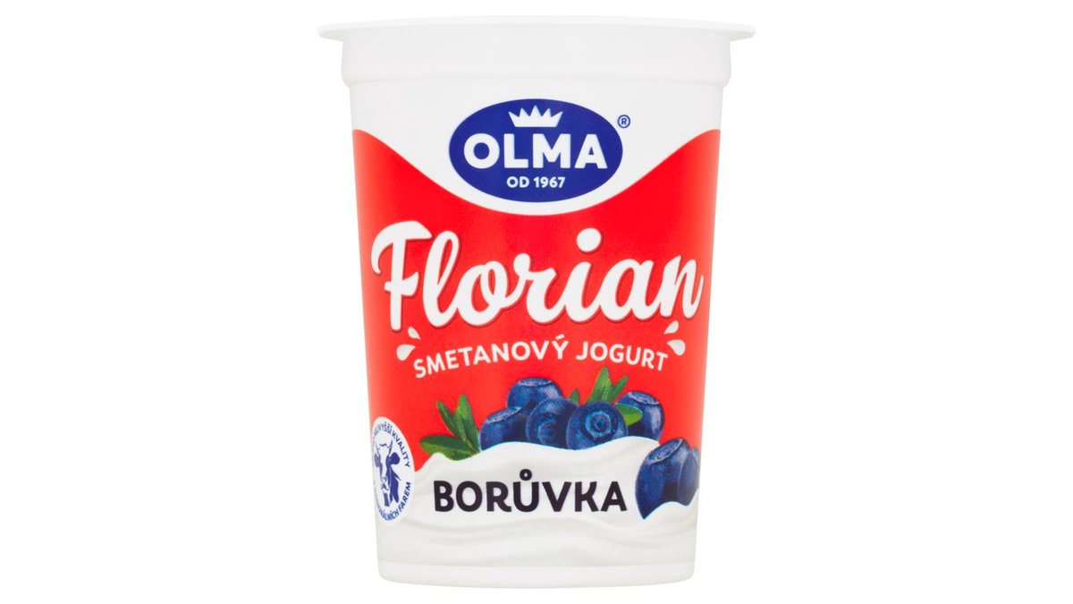 Olma Florian Smetanový jogurt borůvka 150g