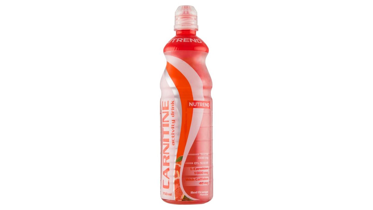 Nutrend Carnitine Activity Drink with Caffeine příchuť červený pomeranč 750ml
