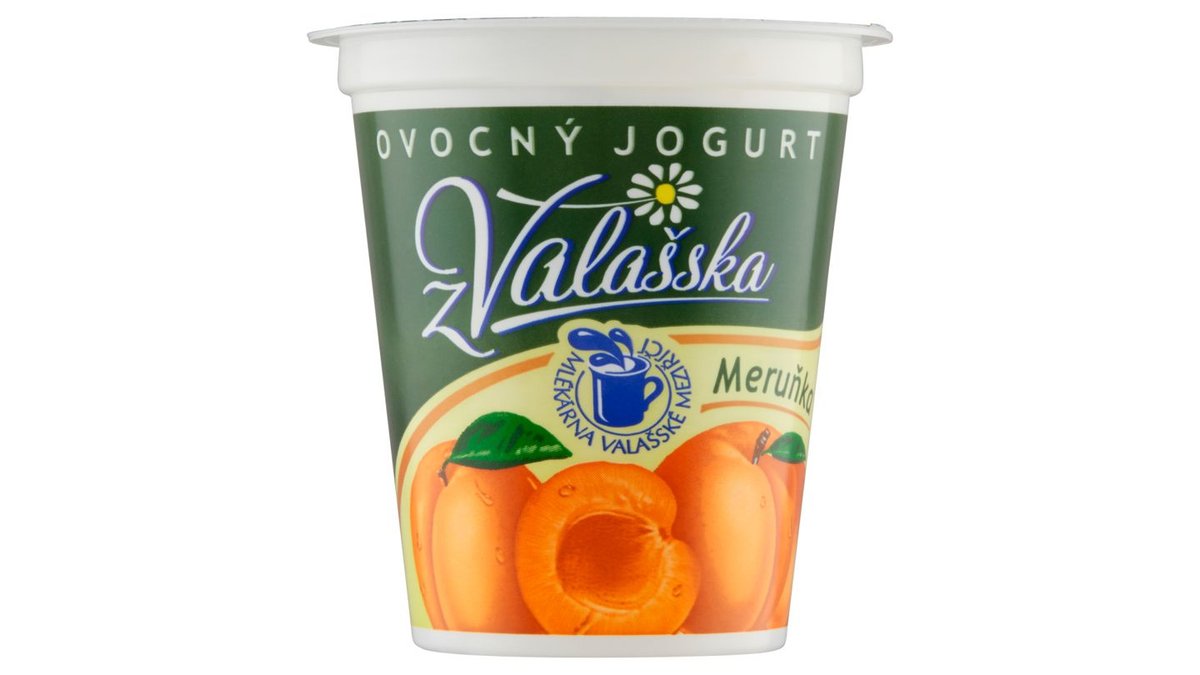 Mlékárna Valašské Meziříčí Ovocný jogurt meruňka 150g