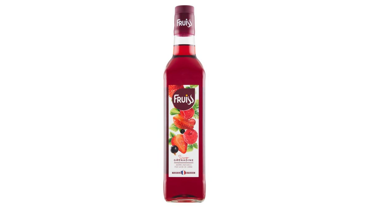 Fruiss Sirup s přídavkem ovocných šťáv s chutí grenadiny 70cl