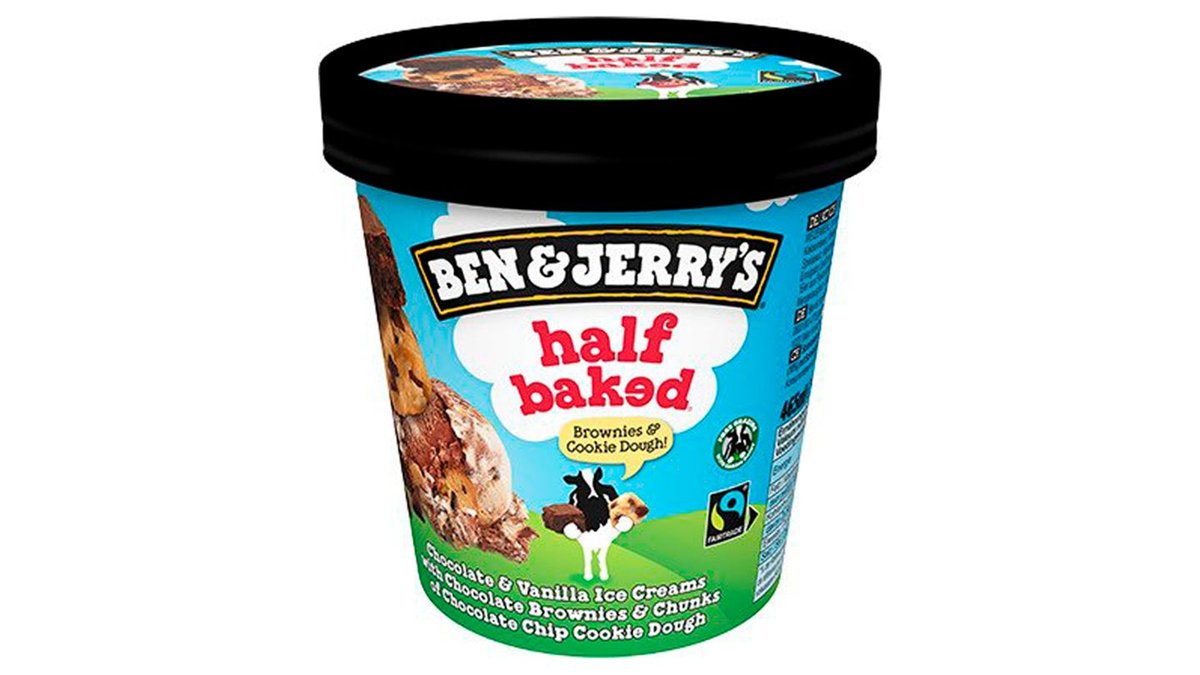 Ben&Jerry's zmrzlina Half Baked 465ml