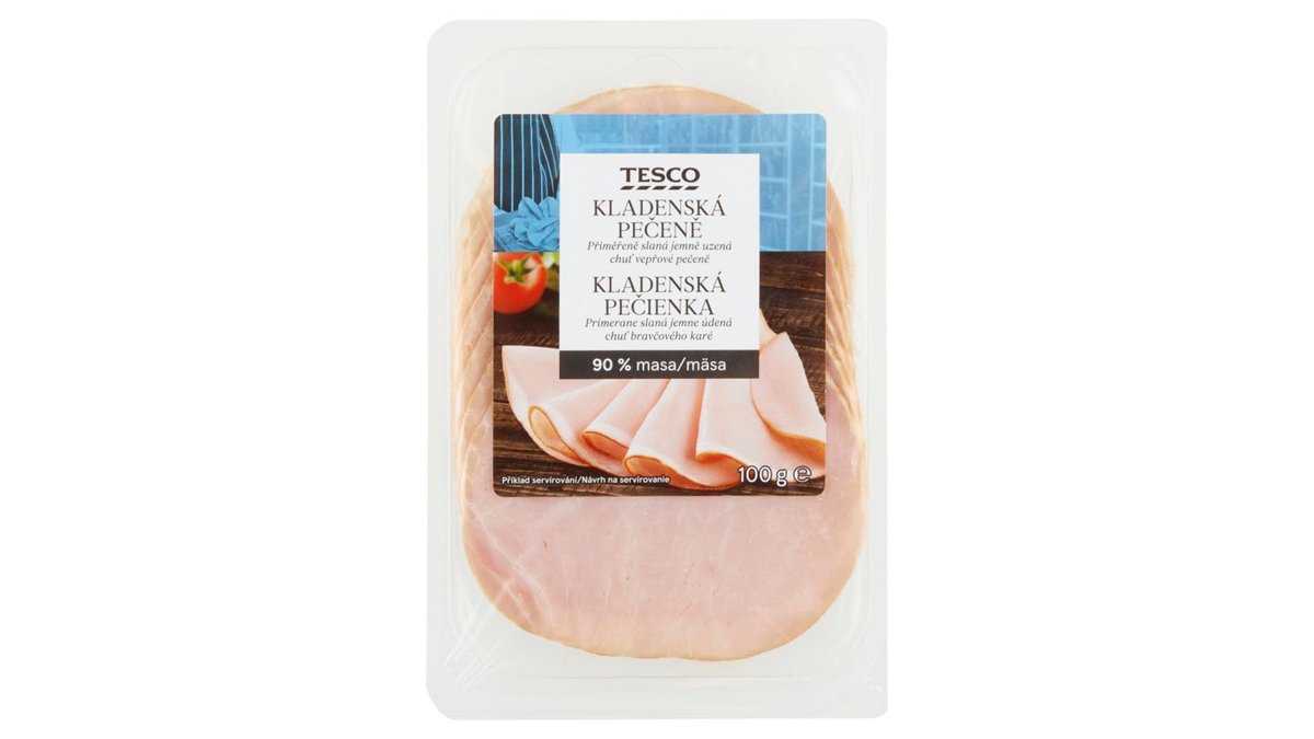 Tesco Kladenská pečeně 100g