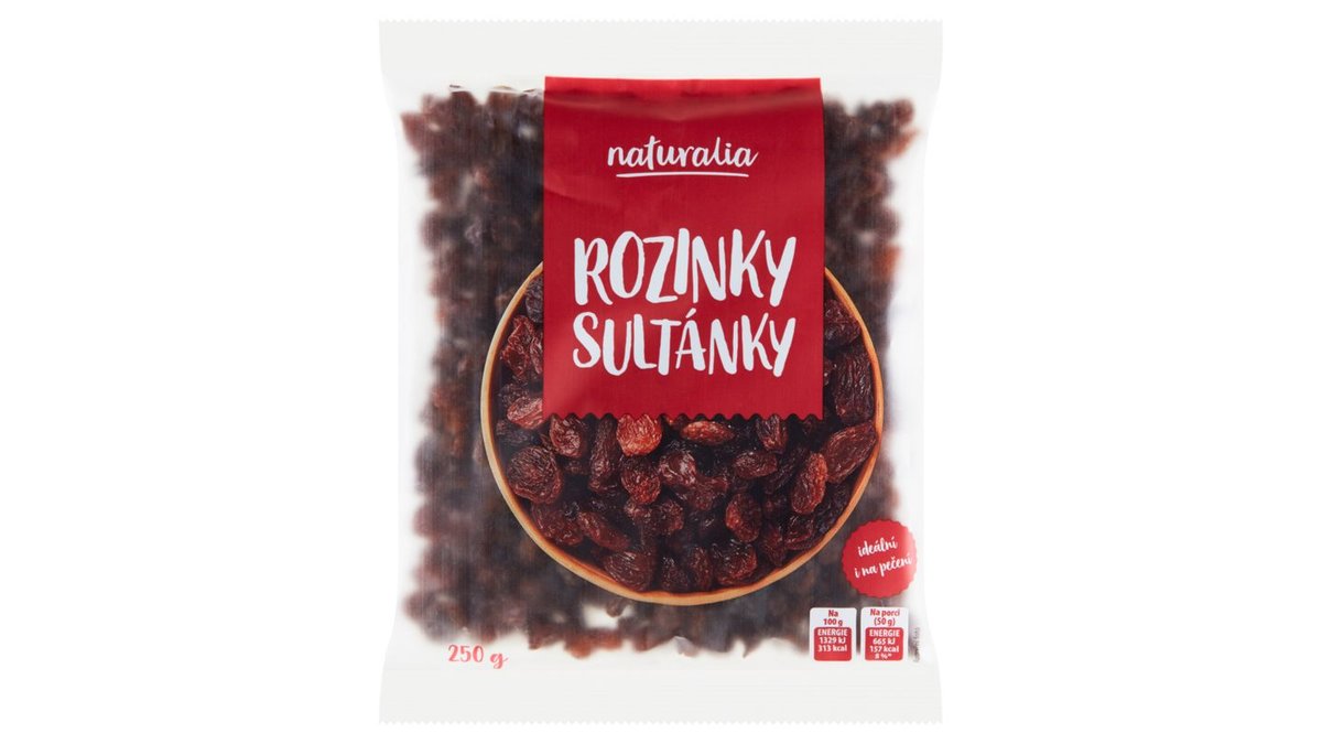 Naturalia Rozinky sultánky 250g