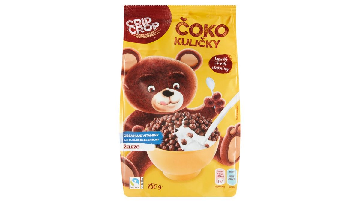 Crip Crop Čoko kuličky 250g