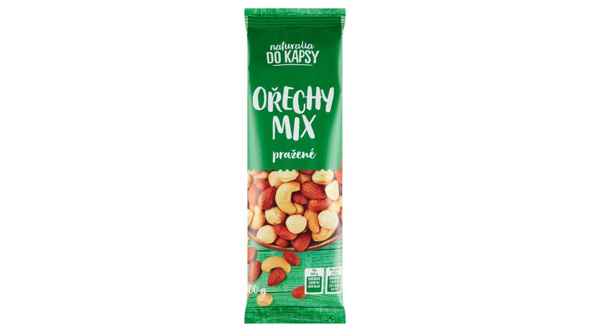 Naturalia Do kapsy Ořechy mix pražené 100g