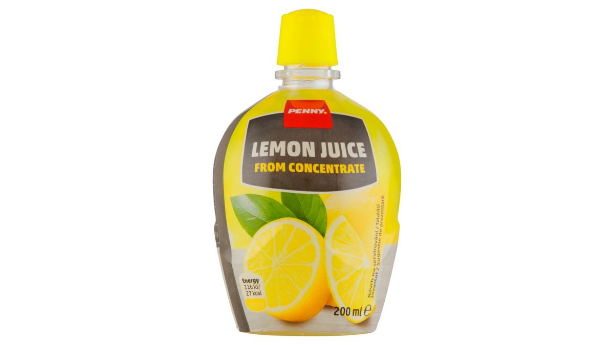 Penny Lemon juice from concentrate 200ml