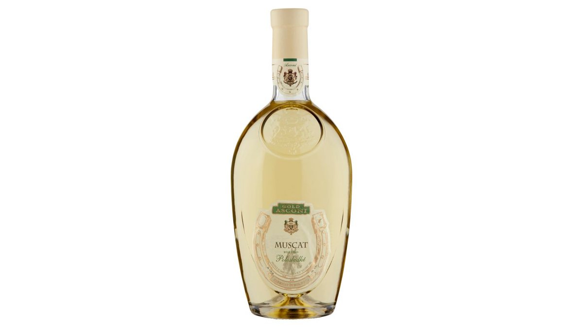 Asconi Muscat bílé víno polosladké 750ml