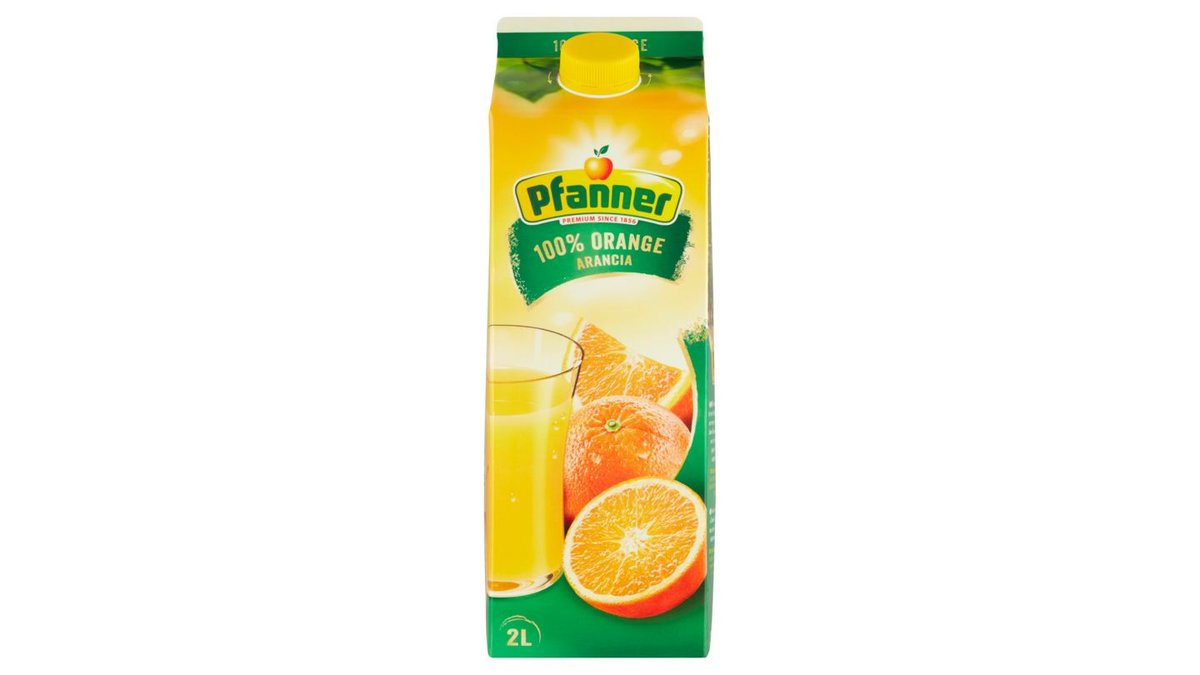 Pfanner 100% pomerančová šťáva 2l