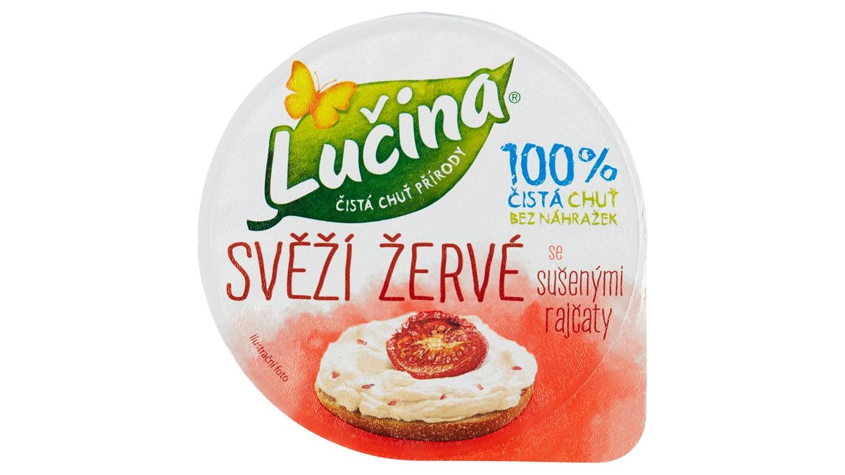 Náhled kategorie Lučina Svěží žervé se sušenými rajčaty 80g