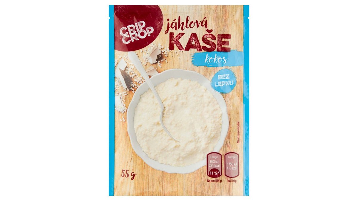 Crip Crop Jáhlová kaše s kokosem 55g