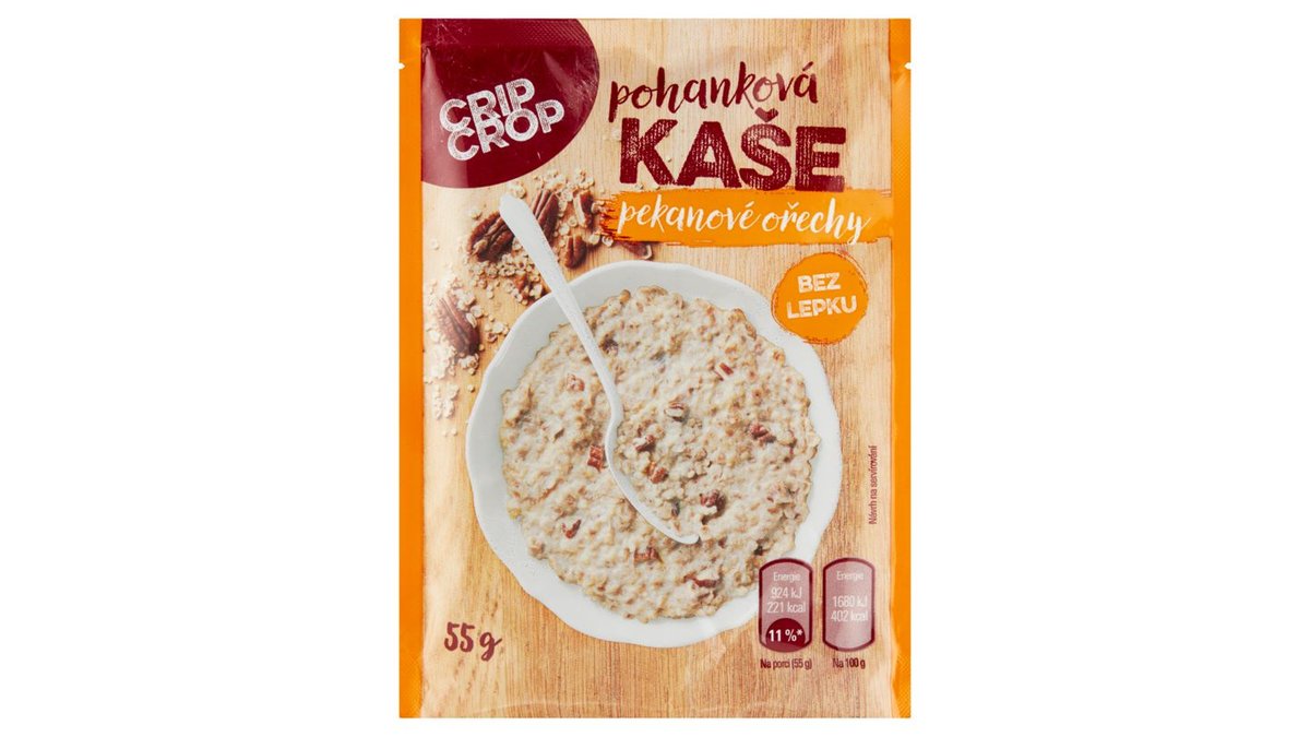 Crip Crop Pohanková kaše s pekanovými ořechy 55g