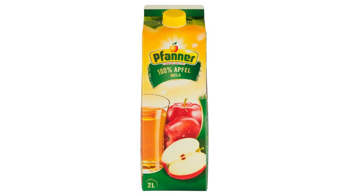Pfanner 100% jablečná šťáva 2l