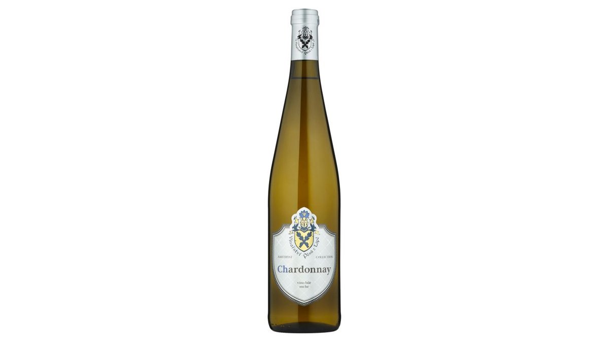 Vinařství pánů z Lipé Amethyst Collection Chardonnay víno bílé suché 0,75l