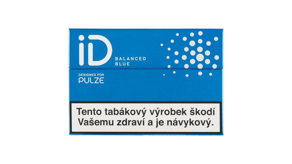 iD Balanced Blue tabáková náplň 20 ks