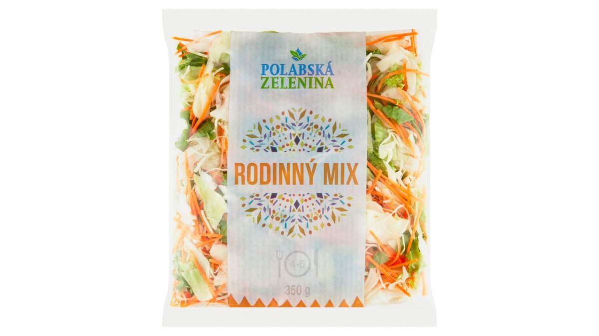 Polabská zelenina rodinný mix 350g
