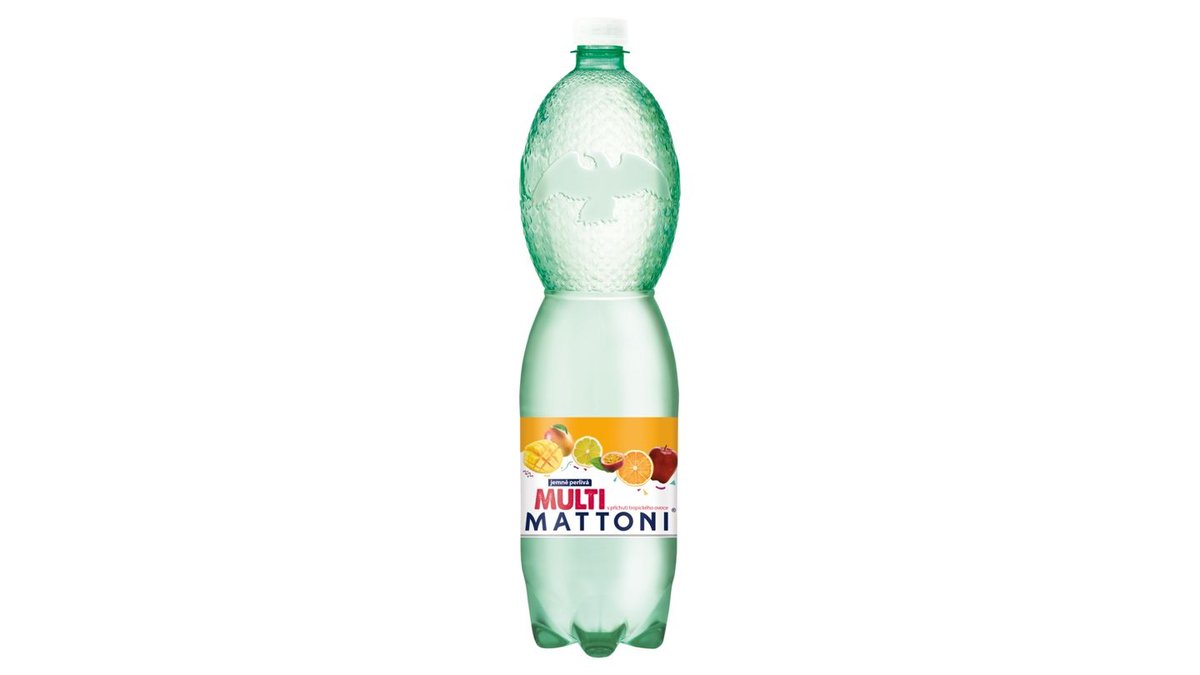 Mattoni Multi s příchutí tropického ovoce jemně perlivá 1,5l