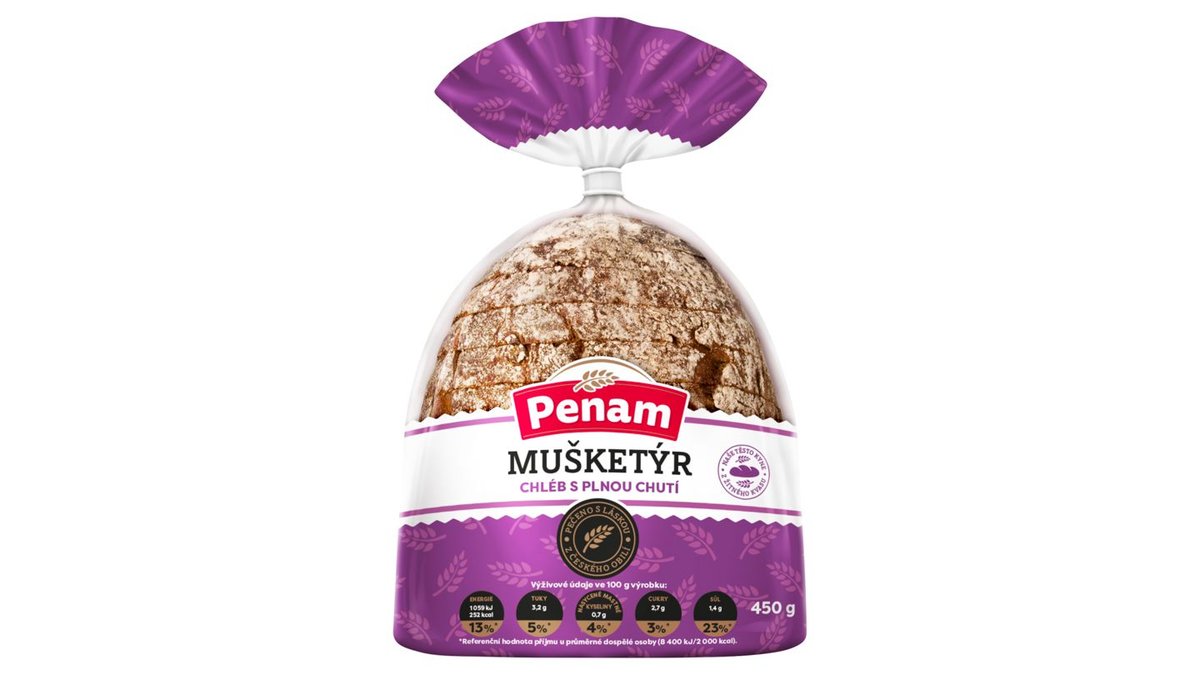 CHLÉB MUŠKETÝR BK 450g