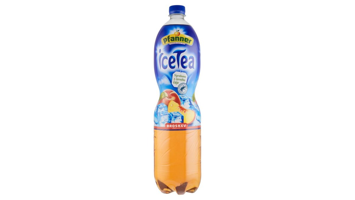 Pfanner Ice Tea příchuť broskev 1,5l
