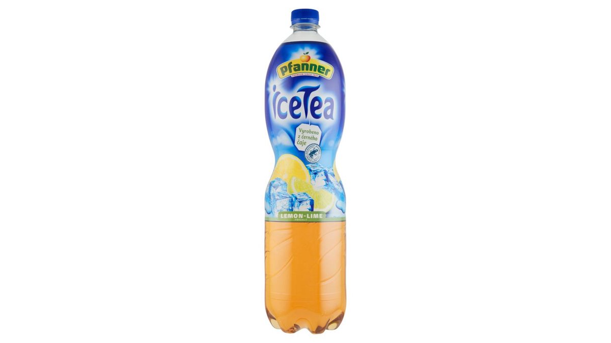 Pfanner Ice Tea příchuť lemon-lime 1,5l