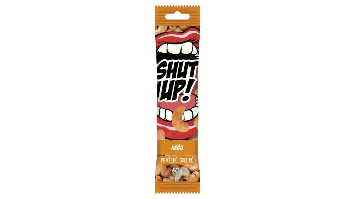 IBK KEŠU PRAŽENÉ SOLENÉ 60g SHUT UP