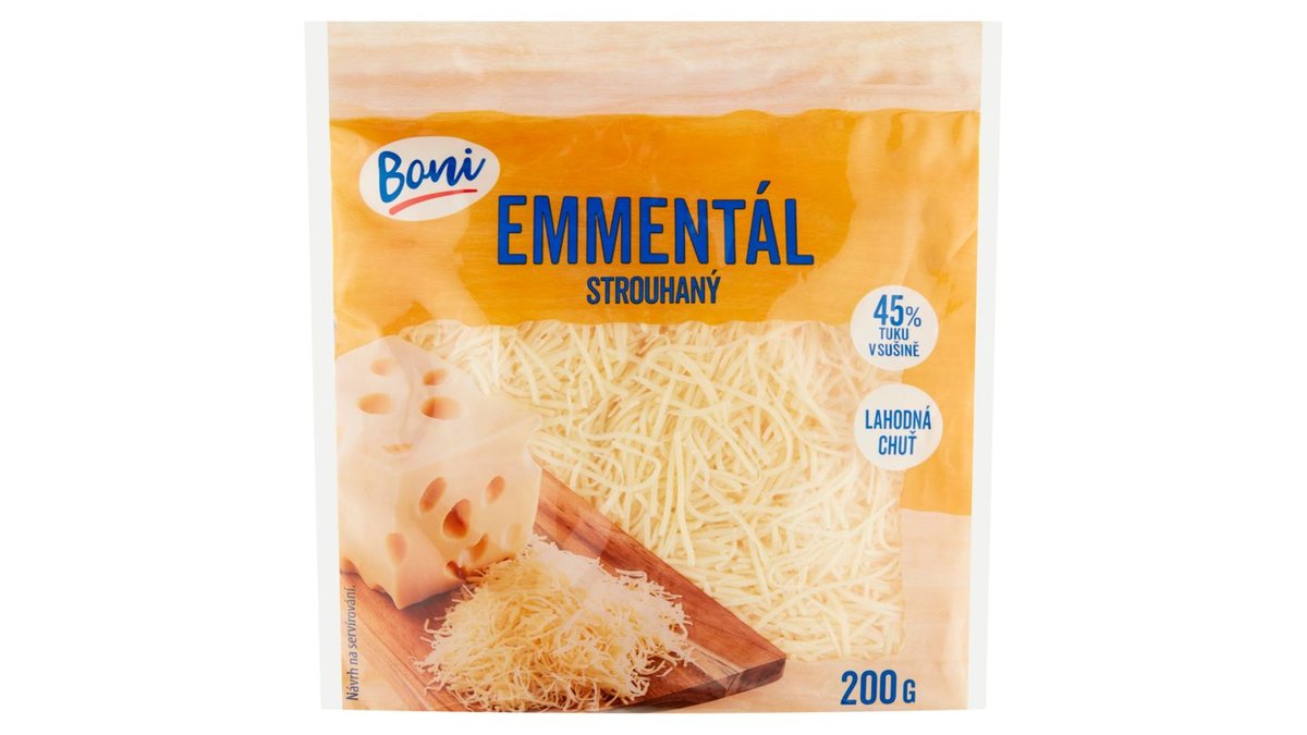Boni Emmentál strouhaný 200g