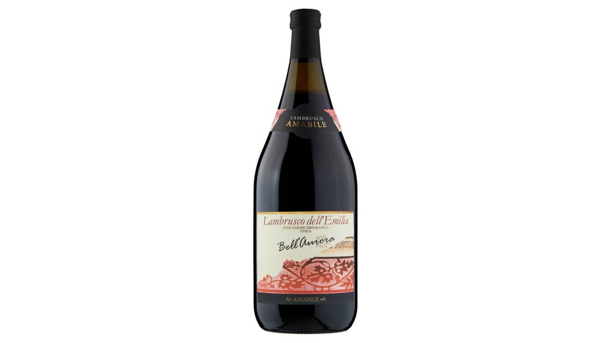Lambrusco Dell'Emilia perlivé víno polosladké 1,5l