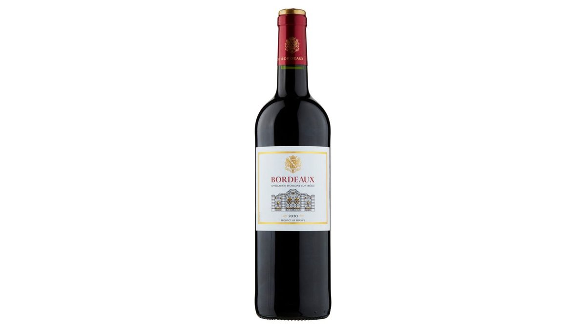 Bordeaux Merlot Cabernet Sauvignon červené víno 0,75l