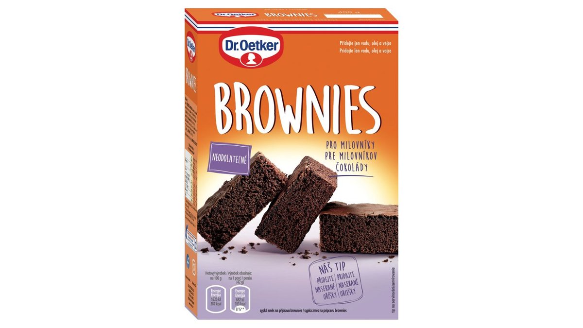 Dr. Oetker Čokoládové Brownies 400g