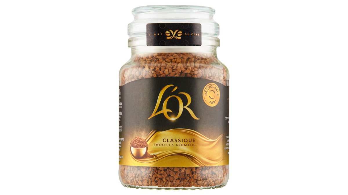 L'OR Classique rozpustná káva mrazem sušená 100g