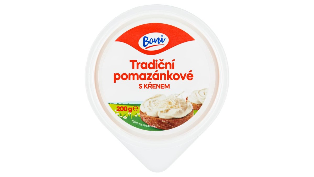 Boni Tradiční pomazánkové s křenem 200g