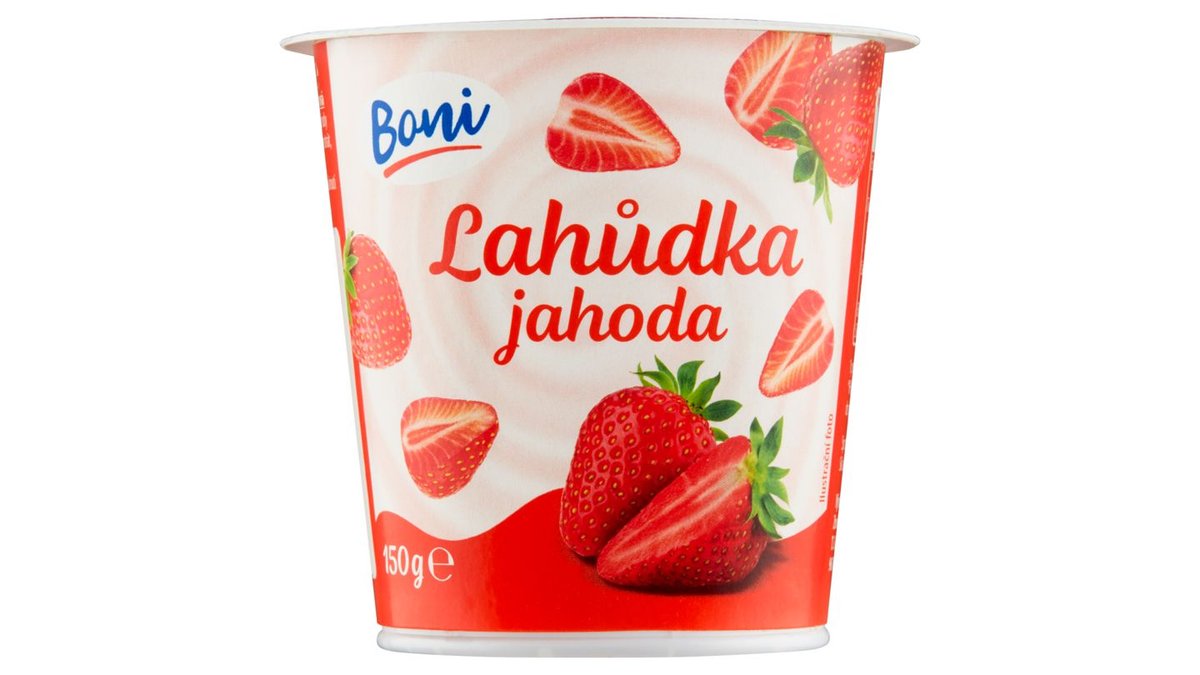 Boni Lahůdka jahoda 150g