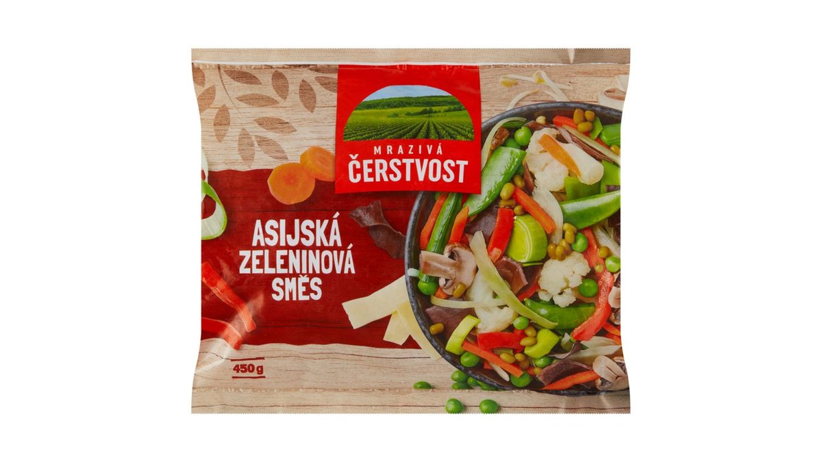Asijská zeleninová směs 450g