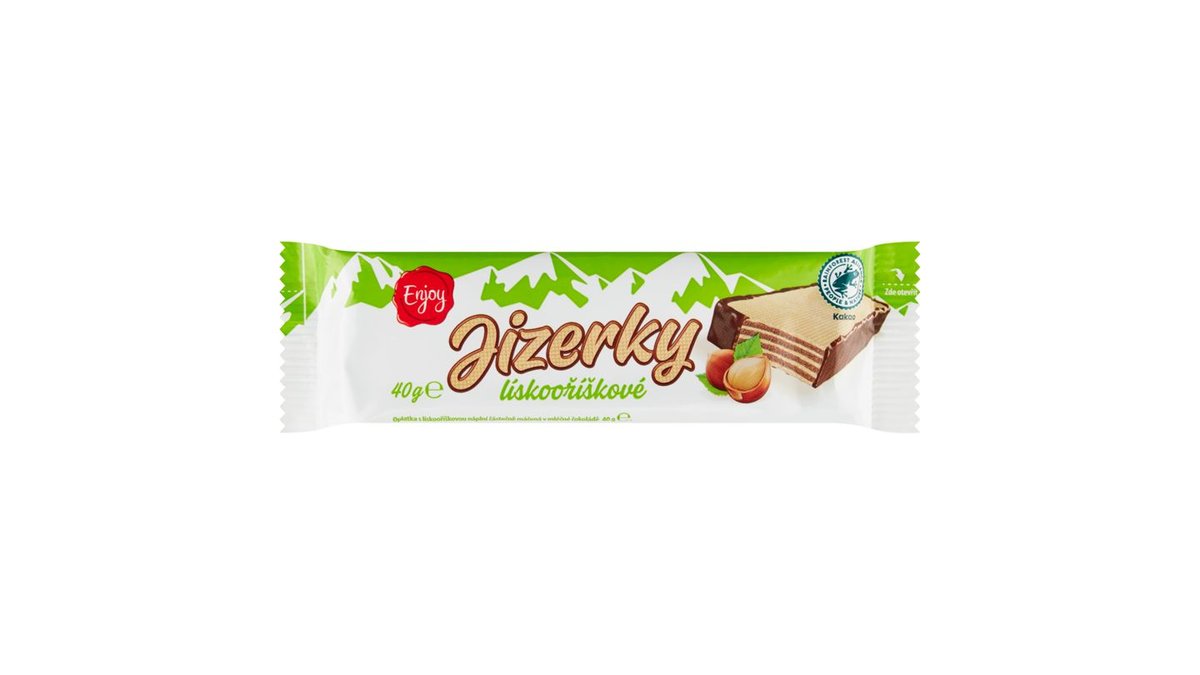 Enjoy Jizerky lískooříškové 40g