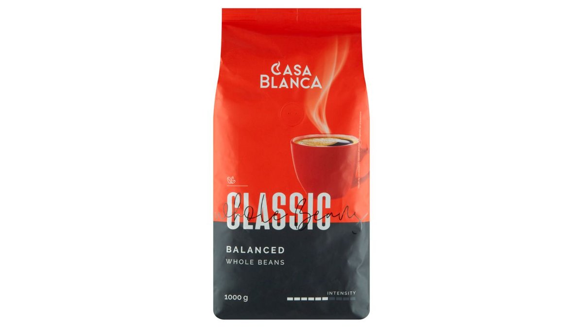 Casa Blanca Classic pražená zrnková káva 1000g