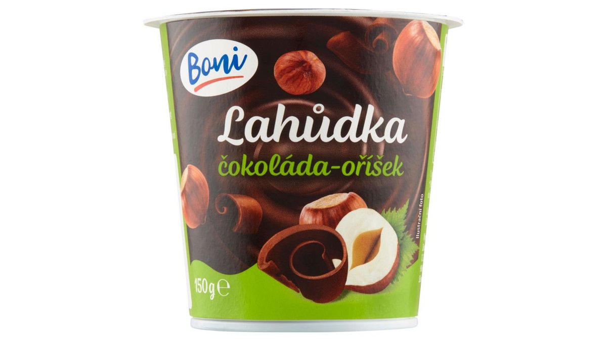 Boni Lahůdka čokoláda-oříšek 150g
