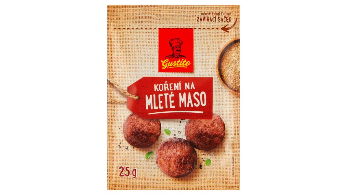Gustito Koření na mleté maso 25g