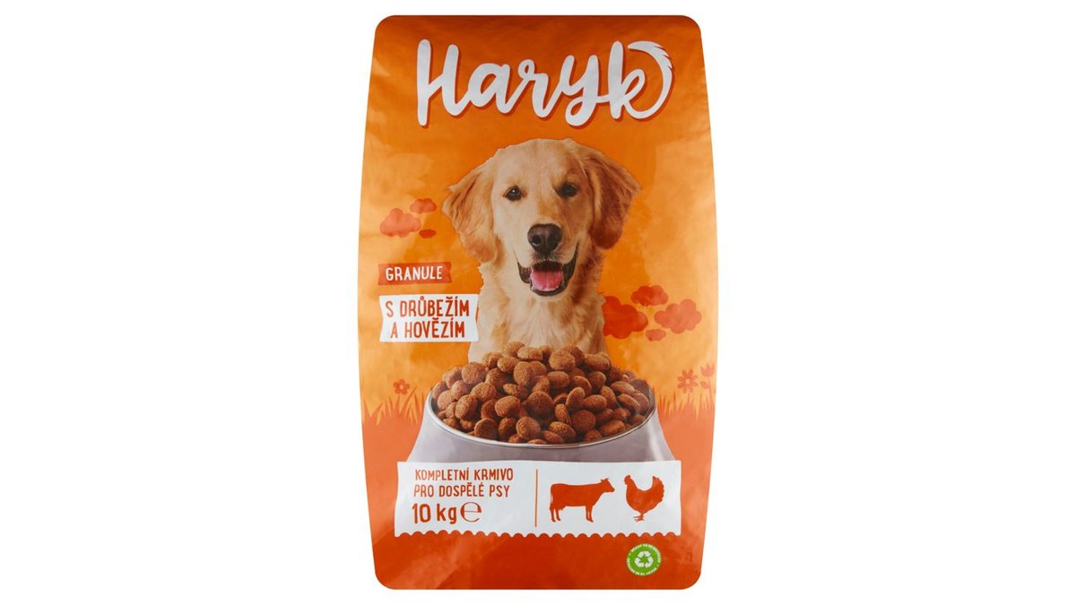 Haryk Granule s drůbežím a hovězím 10kg