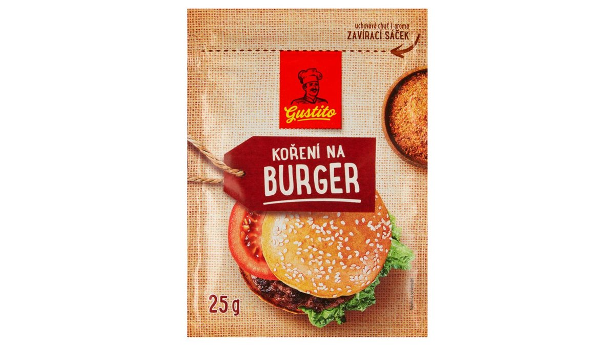 Gustito Koření na burger 25g