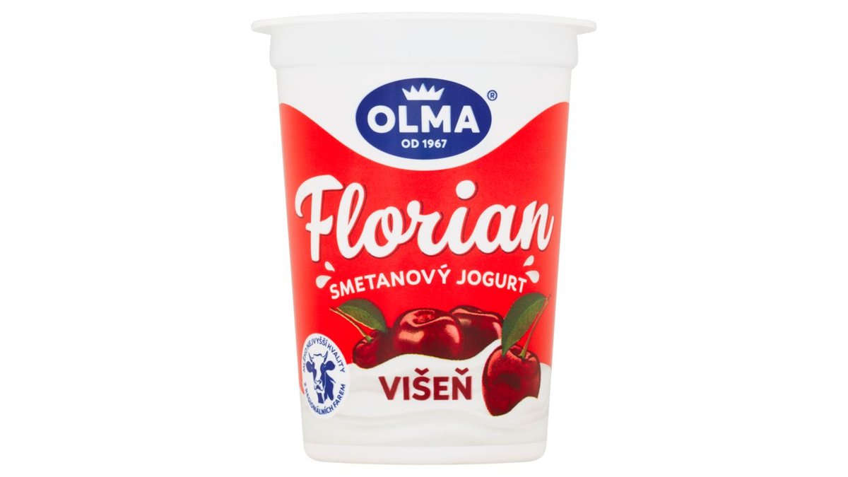 Olma Florian Smetanový jogurt višeň 150g
