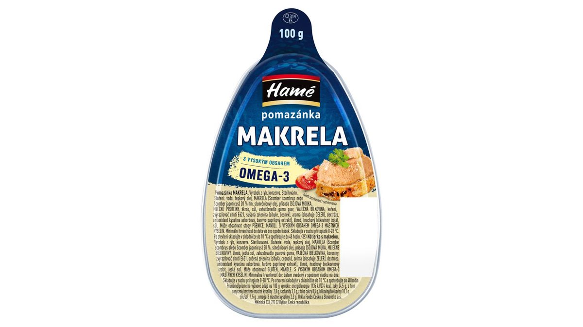 Hamé Pomazánka makrela 100g