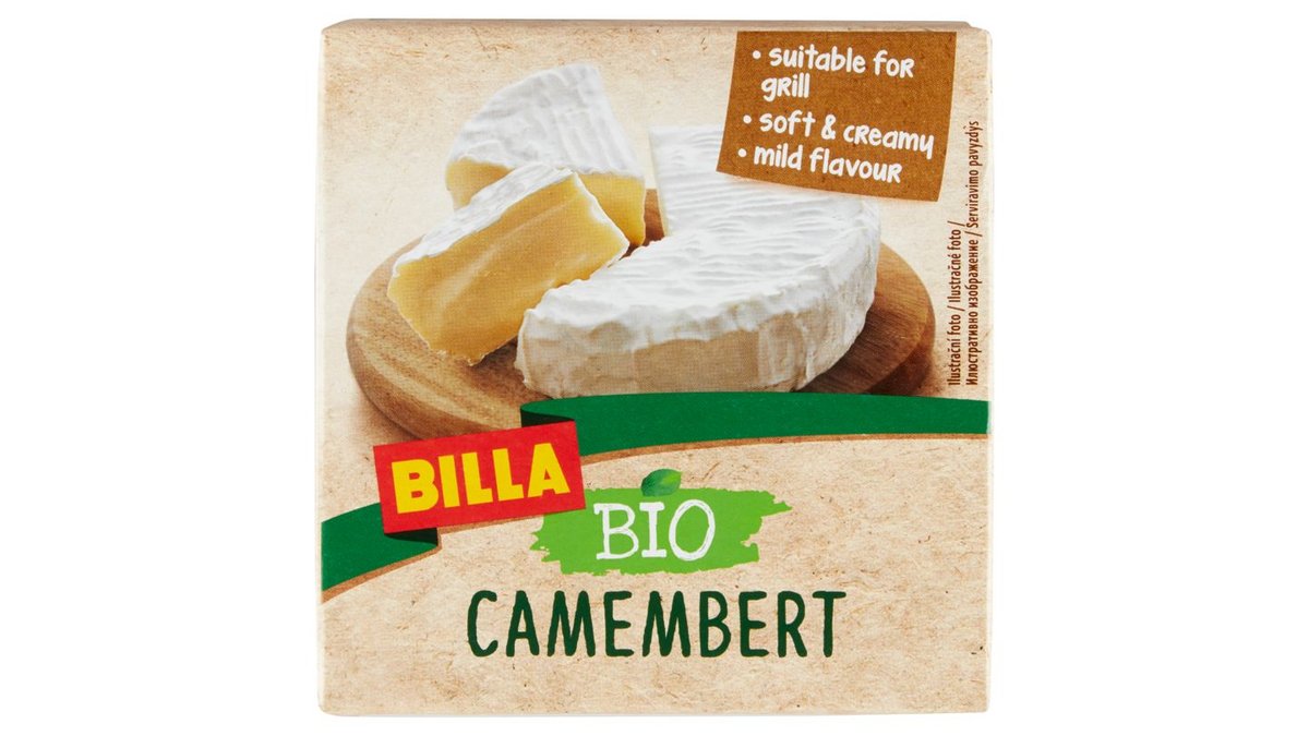 BILLA BIO Camembert 120g