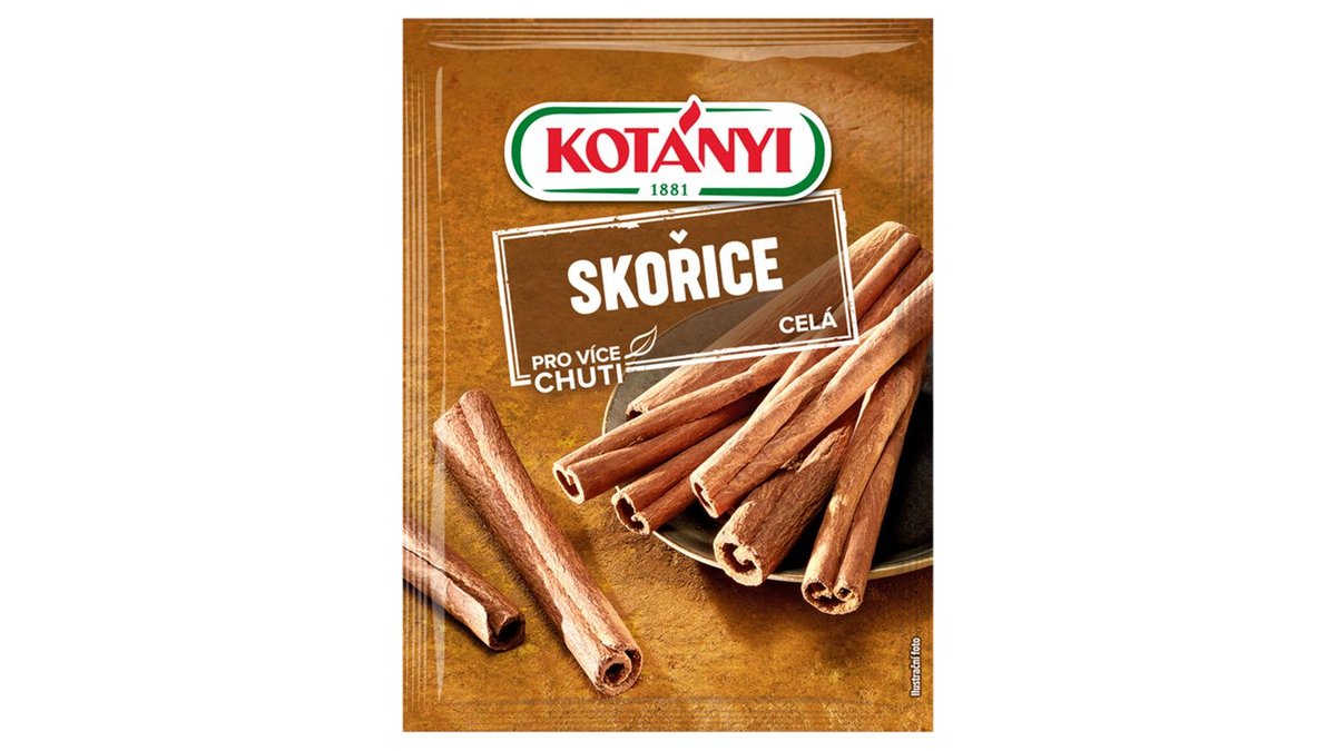 Náhled kategorie Kotányi Skořice celá 17g