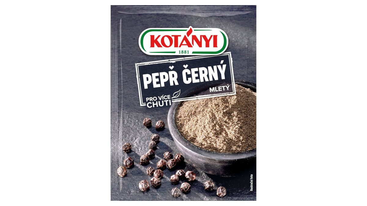 Kotányi Pepř černý mletý 24g