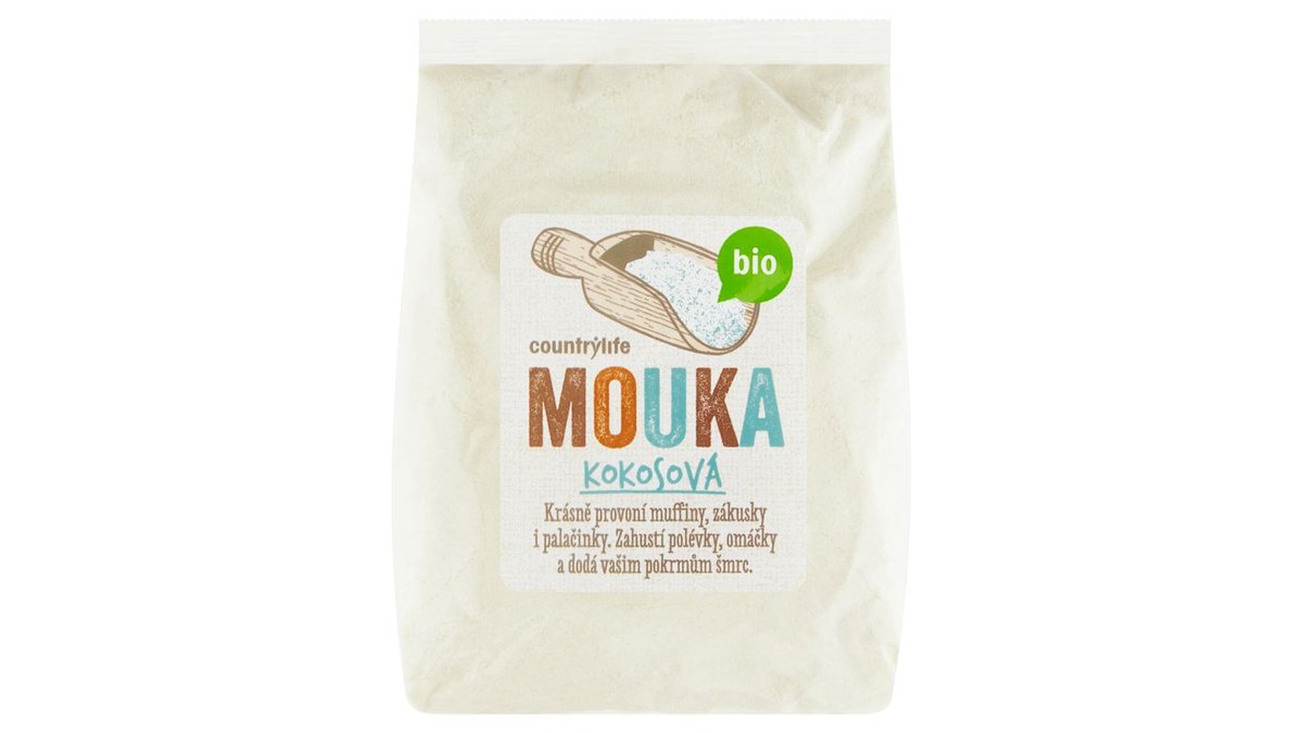 Country Life Bio mouka kokosová 250g