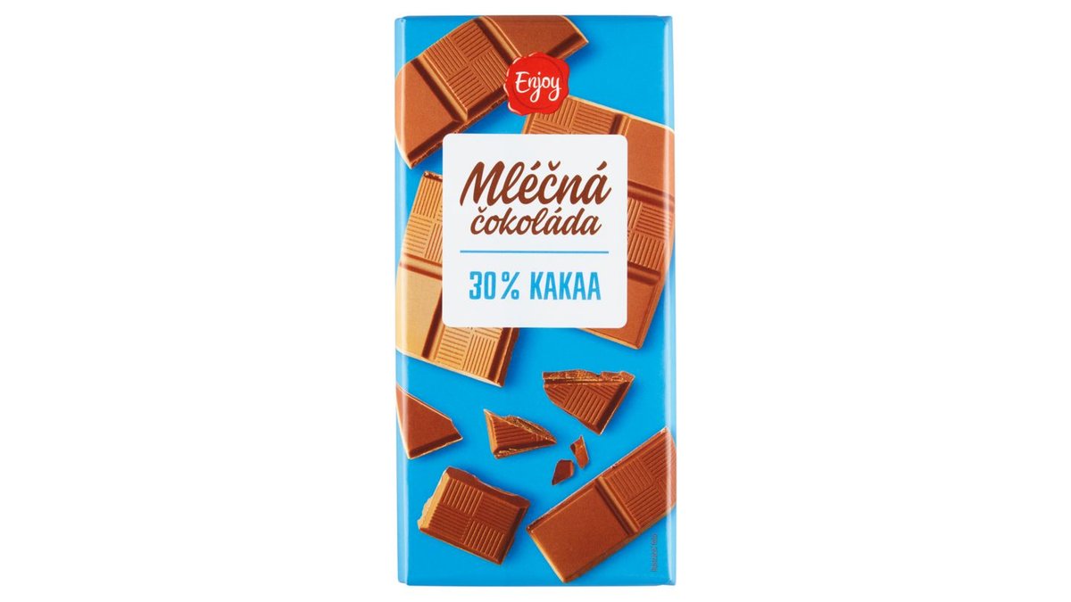Enjoy Mléčná čokoláda 30% kakaa 100g